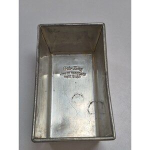 Vintage Bake King Aluminum Bread Loaf Pan Made In USA